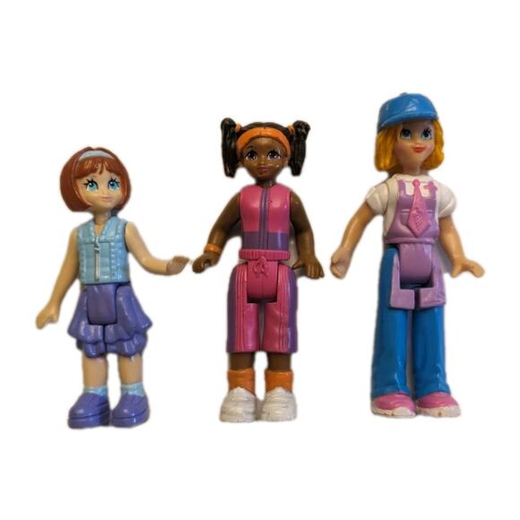 Vintage Fisher Price Sweet Streets Go Anywhere Figures Lot Dolls Girls - Picture 1 of 6